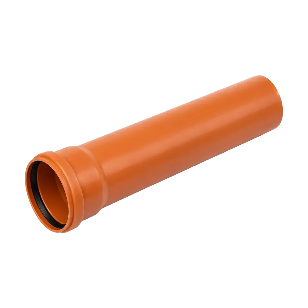 Quvur Ø110 L=0.25 m qalinlik 3.2 mm zarg‘aldoq PVC